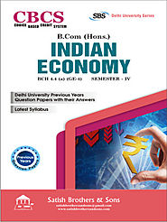 DU B.Com Hons. 6th Sem Indian Economy Previous Year (Solved) Question Paper |