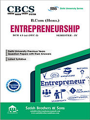 DU B. Com Hons 4th Sem Entrepreneurship Previous Year/ Solved Question Paper |