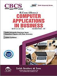 DU B. Com Hons 2nd Business in Computer Application Previous year, Solved Question Paper |