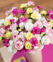 Large Spray Carnations Bouquet | Spray Cascade XL | Bunches.co.uk
