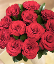 12 Red Roses | Dozen Red Roses Delivered | Bunches.co.uk