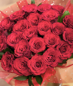 24 Red Roses | 24 Red Rose Bouquets | Bunches.co.uk