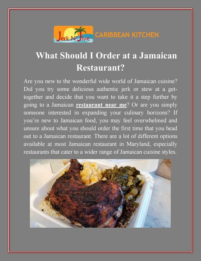 Best Jamaican and Caribbean Restaurants in Frederick MD A Listly List