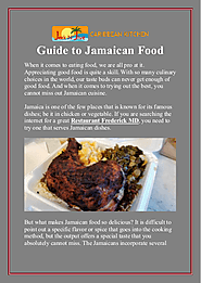 Guide to Jamaican Food