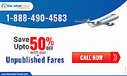 Book Your Flight Tickets With VaccationTravel & Save Upto 50%