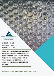 Home Heat Insulation Bubble Foil | Aerolam Insulations