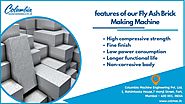 Significant features of our FlyAsh Brick Making Machine