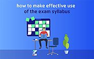 How to Make Effective Use of the Exam Syllabus - tutoria.pk-blog