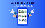 All Boards 9th Class Date Sheet 2020 - tutoria.pk-blog