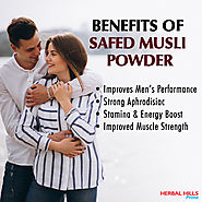 Incredible Safed Musli Powder Benefits for Men’s Health - Herbal Hills Prime