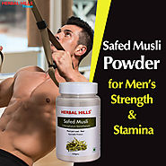 Website at https://www.herbalhillsprime.com/blog/mens-health/incredible-safed-musli-powder-benefits-for-mens-health/