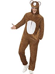 Bear Fancy Dress Costume Brown in UK | Adult Bear Best Outfit