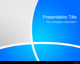 Blue Manager PowerPoint Template | Free Powerpoint Templates