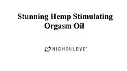 Stunning Hemp Stimulating Orgasm Oil