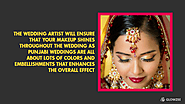 • The wedding artist will ensure that your makeup shines throughout the wedding as Punjabi weddings are all about lot...