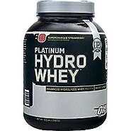Platinum Hydrowhey protein Strawberry powder