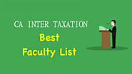 Best CA Inter Taxation Faculty On Lecturewala