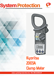 Kyoritsu 2003A Clamp Meter, 2000A1000V