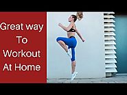 The easy way to workout at home / Fitness made fun with rebounding