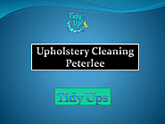 Upholstery Cleaning Peterlee