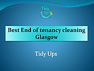Best End of Tenancy Cleaning Glasgow