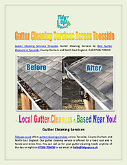 Gutter Cleaning Services Across Teesside