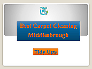 Best Carpet Cleaning Middlesbrough