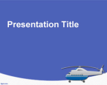Helicopter PowerPoint Template | Free Powerpoint Templates