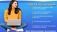 Best Master Dissertation Assistance Help| Writing Dissertation Methodology
