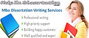 Mba Dissertation Writing Services