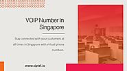 VOIP Number in Singapore - SIPTEL