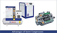 Features and Advantages of Screw Compressors – Parth Air Compressor