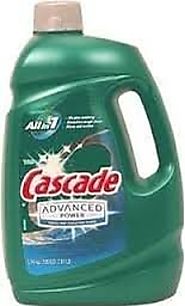 Cascade Advanced Power liquid machine dishwasher detergent with Dawn, 125-fl. oz., plastic bottle (125 fl oz)