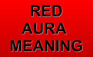 Red Aura Color Meaning & Personality