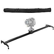 IMORDEN 40"/100cm Camera Slider Ball-bearing Typed Track for DSLR and Video Camera, Smartphone and Gopro with Environ...