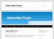 WordPress › Subscribe2 « WordPress Plugins