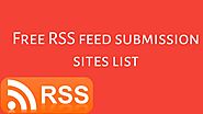 642+Free RSS feed submission sites list