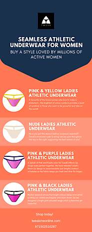 Seamless Athletic Underwear For Women