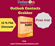 Hurry! Get 15% off on Outlook Contacts Grabber