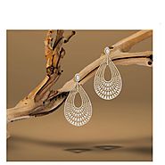Buy Diamond Stud Earrings Jhumka Online