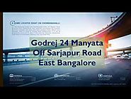 Godrej 24 Manyata | Off Sarjapur Road | East Bangalore | Get Offers@ 8861265544