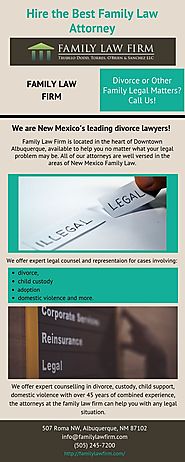 Hire the Best Family Law Attorney - Family Law Firm