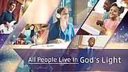 Bless God | Christian Music Video "All People Live in God's Light" | Praise and Worship.