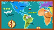 "Continents and Oceans" by ABCmouse.com