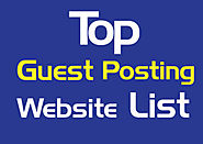 Top 100 Guest Blogging Submission Websites List 2019 - Backlinks