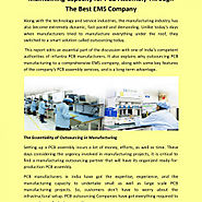 Maintaining Capacity for PCB Assembly Through The Best EMS Company | Visual.ly