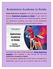 Best Training in Badminton Academy in Noida