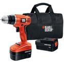 Black & Decker GCO18SB-2 18-volt Cordless Drill/Driver with 2 Batteries and Storage Bag