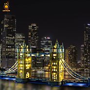 Light kit for Lego London tower Bridge