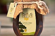 طراحی بسته بندی عسل ELIVE | چاپ لیبل شیشه عسل